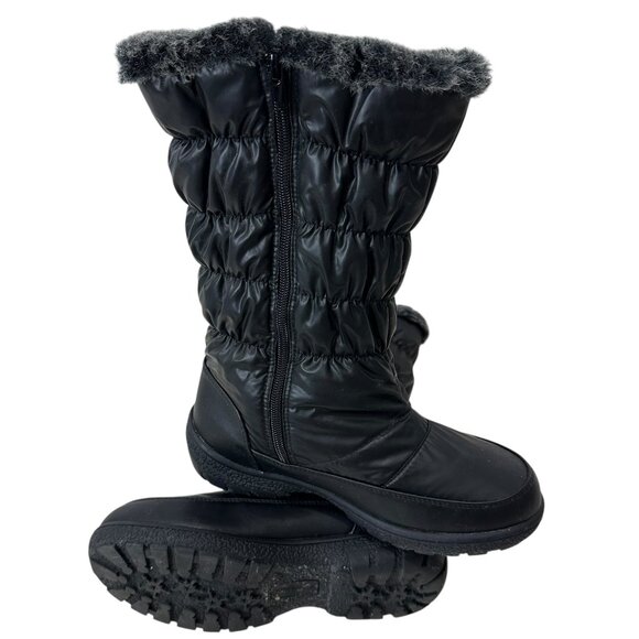 10-239 Black Weatherproof Women's Boots Size 7 - Picture 5 of 11